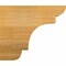 Ekena Millwork New Brighton Rough Sawn Rafter Tail, Western Red Cedar, 4"W x 10"H x 12"L RFT04X10X12NEB00RWR - alternate 2